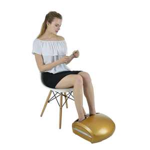 Máquina Eléctrica de Masaje de Pies y Piernas, Reflexología, Masajeador de Pies Shiatsu de Tejido Profundo con Compresión Caliente, Funciones de Rodamiento y Presión - Product Image 1