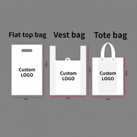 Sac en plastique imprimé avec poignée pour bijoux, fabriqué par le fabricant PE, imperméable, avec logo, pour emballage de vente au détail, sac de shopping, OEM, QC