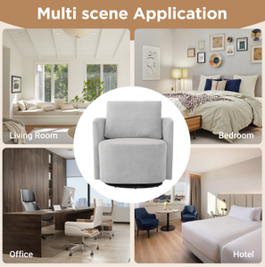 Sillón de terciopelo moderno - Silla ergonómica suave y duradera para apartamento, sala de estar, dormitorio y villa - Product Image 6