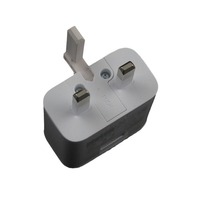 Adaptateur d'alimentation rapide USB 5V 2A 10W avec prise UK, QC3.0, anti-feu, écologique, garantie 1 an, universel pour PC, ordinateur portable, téléphone, appareil photo