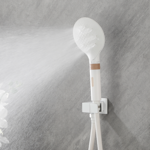 Coloré nouvelle arrivée bonne qualité salle de bain <span class=keywords><strong>wc</strong></span> vanne en céramique peau beauté haute pression pommeau de douche à main - Product Image 4