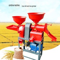 Mini moulin à riz motorisé, broyeur de millet, machine à riz portable, facile à utiliser, haute précision, état neuf, pour usage domestique