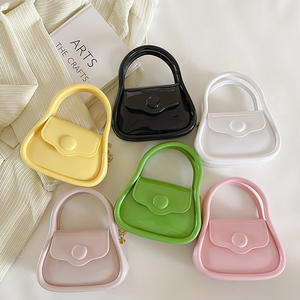 <span class=keywords><strong>2023</strong></span> caramella ragazza piccola Mini borsa carina piccola gelatina borsa con chiusura a cerniera fodera in poliestere per le donne - Product Image 1