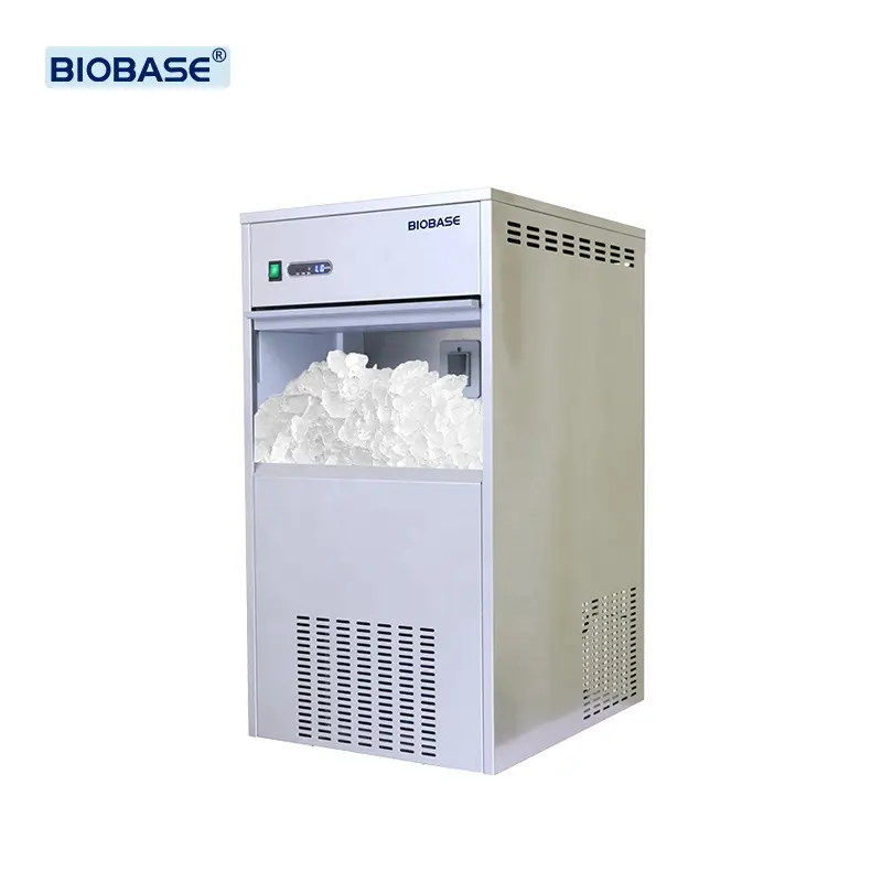 BIOBASE capacità di stoccaggio del ghiaccio fiocco Ice Maker acciaio inossidabile con metodo di raffreddamento ad aria macchina per ghiaccio per laboratorio