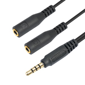 CTA standard téléphone portable karaoké commutation casque microphone une <span class=keywords><strong>minute</strong></span> deux câble pour iphone 4 - Product Image 4