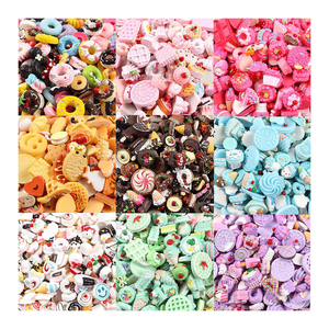 Mini DIY Eco-Friendly Resin Mold Pretend <b>Kitchen</b> Play Set Ice Cream Cake Handmade Jewelry Making <b>Toy</b> Phone Case Headwear - Product Image 2