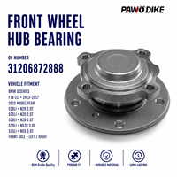 Roulement de moyeu de roue avant OE 31206872888 pour BMW 2015 F18 – Pièce de rechange pour atelier, réparation de châssis