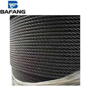 Fune Metallica Personalizzata con Ossidazione Nera, Fune Metallica Zincata Nera in Tutte le Misure - Product Image 1