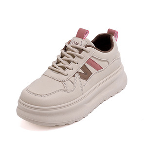 Zapatillas Deportivas Blancas de Suela Gruesa, Estilo Moderno 2026, Multiusos, para Actividades Casuales y de Ocio - Product Image 5