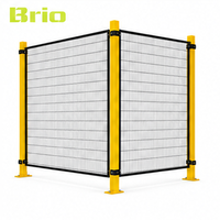 Système de barrière de sécurité pour machines industrielles Brio Heavy Duty, clôture de protection pour l'automatisation des robots industriels, fabrication OEM personnalisée