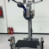 Machine de rotation des hanches multi-directionnelle en acier robuste et réglable, à charge par broches, pour flexions des hanches et étirements, équipement de gym commercial