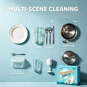 Bloques de Limpieza <span class=keywords><strong>para</strong></span> <span class=keywords><strong>Lavavajillas</strong></span> Domésticos y Comerciales, Fórmula Concentrada, Limpieza Rápida, <span class=keywords><strong>Detergente</strong></span> Sólido <span class=keywords><strong>para</strong></span> <span class=keywords><strong>Lavavajillas</strong></span> de Cocina - Product Image 4