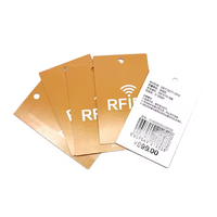 Премиум RFID NFC чип одежды висячий тег на заказ NFC Uhf бирка для одежды этикетки для легкой идентификации и отслеживания товара