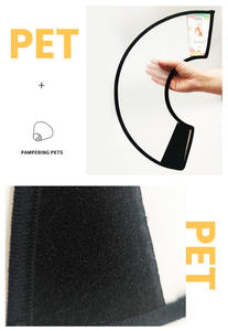 थोक पारदर्शी समायोज्य पालतू स्वास्थ्य वसूली कॉलर एंटी-लिक पालतू कुत्ते बिल्ली कॉलर नरम एलिज़ाबेथ शंकु प्लास्टिक पालतू - Product Image 5