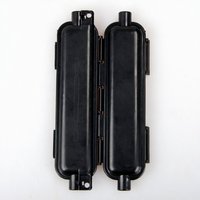 Caja de Protección de Fibra Óptica Directa de Fábrica para Empalme por Fusión de Cable de Bajada SC LC para FTTH, 1 Entrada 1 Salida