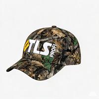 Casquette de baseball brodée 3D de haute qualité, camouflage, 6 panneaux, style Dad Hat, en coton structuré, casquettes de sport, logo personnalisé