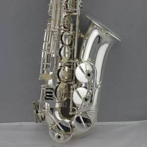 <span class=keywords><strong>Saxophone</strong></span> alto électrique professionnel d'usine, gravure à la main, argent, bon marché, <span class=keywords><strong>saxophone</strong></span> alto, <span class=keywords><strong>saxophone</strong></span> basse - Product Image 4