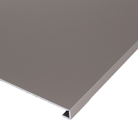 Tôle d'aluminium anodisé satiné bronze clair 1050 1060 3003 0,21-3 mm AA15 AA20 pour façade intérieure d'hôtel
