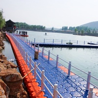 Blocs de quai cubes flottants anti-âge Jetski ponton en plastique hdpe