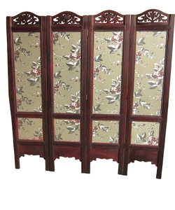 Vente en gros de cloison pliante vintage bon marché de <span class=keywords><strong>paravent</strong></span> en <span class=keywords><strong>bois</strong></span> antique de Chine - Product Image 3