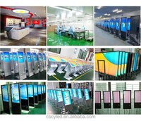 LCD Kürsü Dokunmatik Ekranlı Akıllı Konuşma Platformu Dijital Tabela 2K Çözünürlüklü İç Mekan Asansör Sınıf Sunumları Animasyon Grafikleri