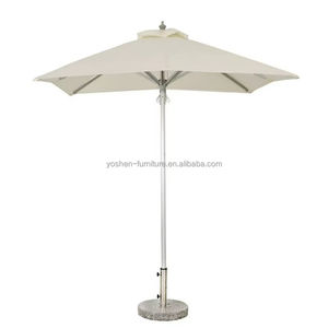 Paraguas de mercado cuadrado comercial de 2x2m, sombrilla impermeable para todo clima, <span class=keywords><strong>Patio</strong></span>, jardín, 6,5 pies con protección UV - Product Image 1