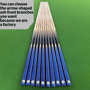 Una pieza de estilo, accesorios de madera de fresno de alta calidad, taco de <span class=keywords><strong>billar</strong></span>, Taco de <span class=keywords><strong>billar</strong></span> y taco de <span class=keywords><strong>billar</strong></span>, punta de 13mm, 147cm de longitud, 57,9 pulgadas - Product Image 5