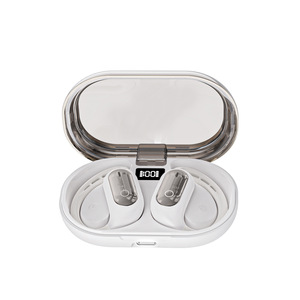 Nhà Máy Bán Buôn V5.4 AI Luminous Quicksand <span class=keywords><strong>Stereo</strong></span> Thể Thao Tai Móc Không Dây Tai Nghe Kỹ Thuật Số Hiển Thị Ipx5 Không Thấm Nước Xg23 Pro - Product Image 1