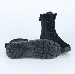 รองเท้าบูท TSY09 TSB09 ราคาถูก รองเท้าคอมแบทสีดำ รองเท้าบูททางยุทธวิธียอดนิยมในสหรัฐอเมริกา รองเท้าบูทกันกระแทก น้ำหนักเบา - Product Image 5