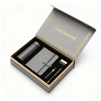 Ensemble cadeau d'entreprise personnalisé, ensemble de luxe avec tasse à vide, carnet, kits exécutifs, cadeau promotionnel d'entreprise, boîte commémorative