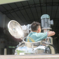 Réservoir de mélange pour la fabrication de savon, réservoir de mélange en acier inoxydable pour cosmétiques, liquide personnalisé, chauffage à la vapeur, émulsification et mélange