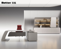 Set Scrivania e Sedia in Legno Massello e Melamina, Forma a L, Arredo Ufficio dal Design Moderno per Uso Scolastico