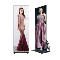 Portable pliable LED affiche écran affichage LED société de publicité enseigne affiche LED affichage