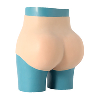 Coussinets de hanche en silicone de grande taille Taille haute Butt Lifter Triangle Shapewear pour amélioration invisible et mise en forme du corps Crossdresser