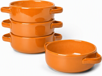 Casserole en terre cuite émaillée écologique pour cuisinière à gaz sans couvercle