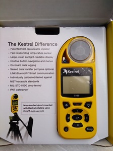 Medidor Meteorológico Kestrel 5500 5700, Instrumento de Medición Precisa de Velocidad, Temperatura, Humedad y Dirección del Viento, 5500 Kest - Product Image 4