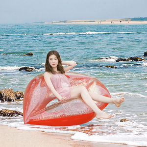 Flotador Inflable para Piscina con Forma de Labios, Sin Pedido Mínimo, para Adultos y Niños, Instalaciones Inflables de Entretenimiento Acuático - Product Image 3