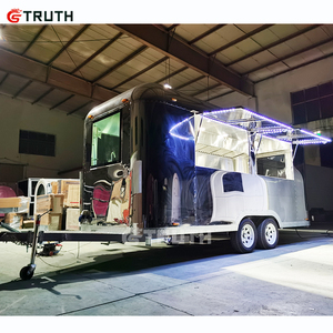 Di động hai tầng xe tải năng lượng mặt trời ba bánh thực phẩm <span class=keywords><strong>trailers</strong></span> cartunited tiểu bang tiêu chuẩn trang bị đầy đủ thực phẩm Trailer - Product Image 1