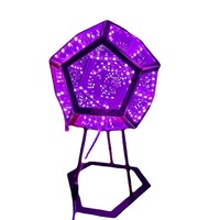 Veilleuse de Noël pour chambre à coucher, éclairage créatif Art Déco, décoration intérieure, cadeaux créatifs, lampe de table, ambiance, veilleuses LED 3D