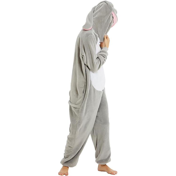 Cómodo disfraz de pijama de conejo en varios diseños