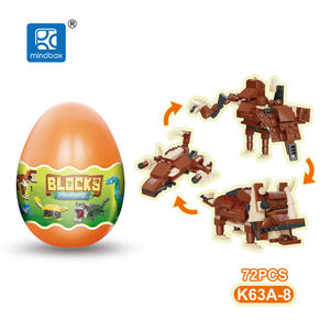 Nuevo K63A Dinosaur World, Bloques <span class=keywords><strong>de</strong></span> Construcción <span class=keywords><strong>de</strong></span> Plástico 8 en 1, Huevos <span class=keywords><strong>Sorpresa</strong></span> para Armar, Juguetes DIY para Niños, Mini Caja <span class=keywords><strong>de</strong></span> Regalo, Serie <span class=keywords><strong>de</strong></span> Huevos <span class=keywords><strong>Sorpresa</strong></span> - Product Image 4