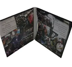 CD/DVD disc replication duplication service paper sleeve wallet bag packing