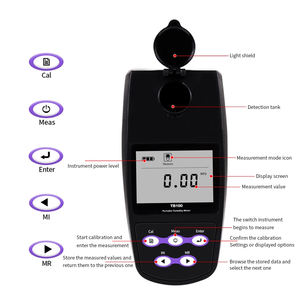 Grosir kualitas tinggi TB100 Digital kekeruhan Meter portabel rentang 0-1100 NTU empat unit kekeruhan cairan meteran - Product Image 3