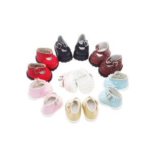 Poupée de 17 cm, poupée en coton de 10 cm, chaussures en cuir <span class=keywords><strong>pour</strong></span> poupée de 3,8*2,3 cm - Product Image 4