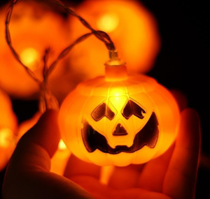 Nueva Cadena de Luces LED con Forma de Calabaza, Decoración para Fiesta de Halloween, Caja de Baterías, Adorno de Luz Nocturna para el Festival de los Fantasmas - Product Image 2