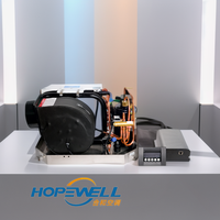 Climatiseur autonome pour bateau, yacht, marine, Shanghai Hopewell, 12V DC, 7000-12000 BTU, compresseur Copeland écologique