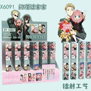 36 pcs/बॉक्स लुफी जासूसी कुरेमी एनीमे श्रृंखला ब्लाइंड बॉक्स एक छात्र कार्टून प्यारा स्कूल - Product Image 3