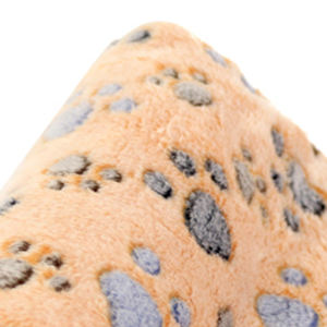 Couverture et plaid pour animaux de compagnie en flanelle imprimée, confortable pour les animaux, 60*60CM, 260g - Product Image 4