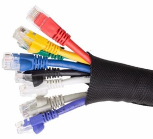 ท่อถัก PET แบบม้วนเก็บได้เอง ลายคลื่นสวยงามจาก HongDun สำหรับจัดระเบียบสายไฟ - Product Image 2