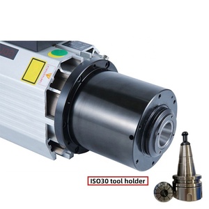 มอเตอร์แกนหมุน LY Hqd Spindle Iso30 BT30/BT40 9kw 24000rpm ระบายความร้อนด้วยอากาศ ATC เปลี่ยนหัวจับเครื่องมืออัตโนมัติ สำหรับเครื่องจักร - Product Image 1